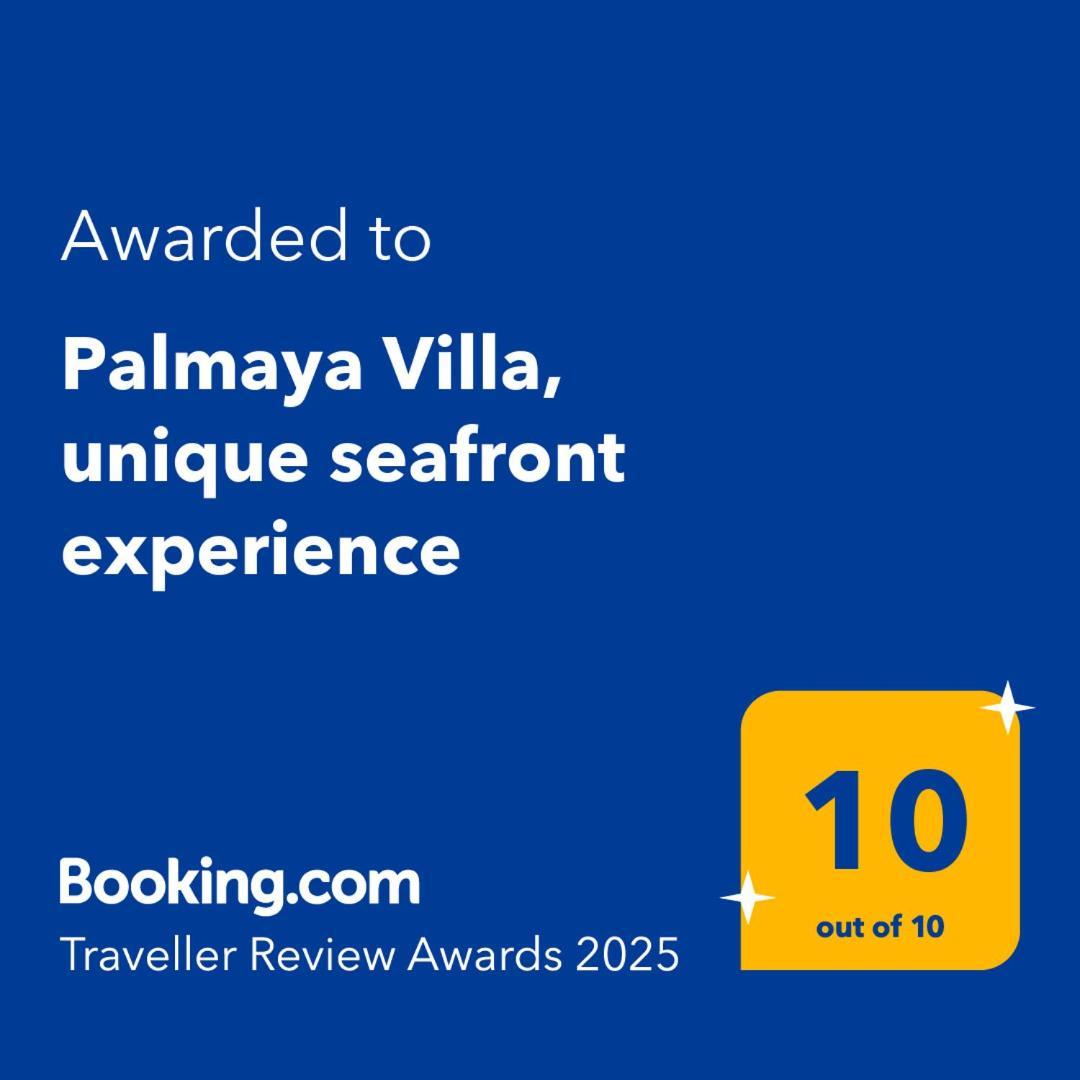 Palmaya Villa, Unique Seafront Experience Вайя Экстерьер фото